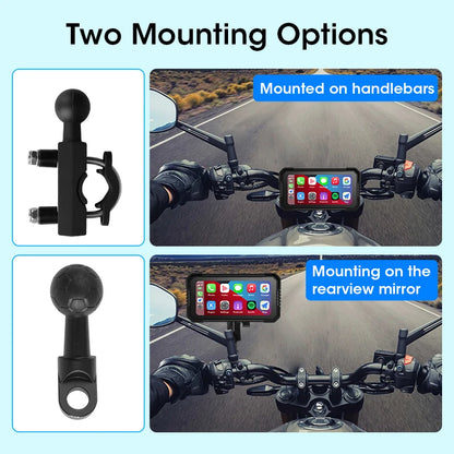 6.25" Motorcycle GPS Navigator | Waterproof & CarPlay - View 6 | Henderson Shop