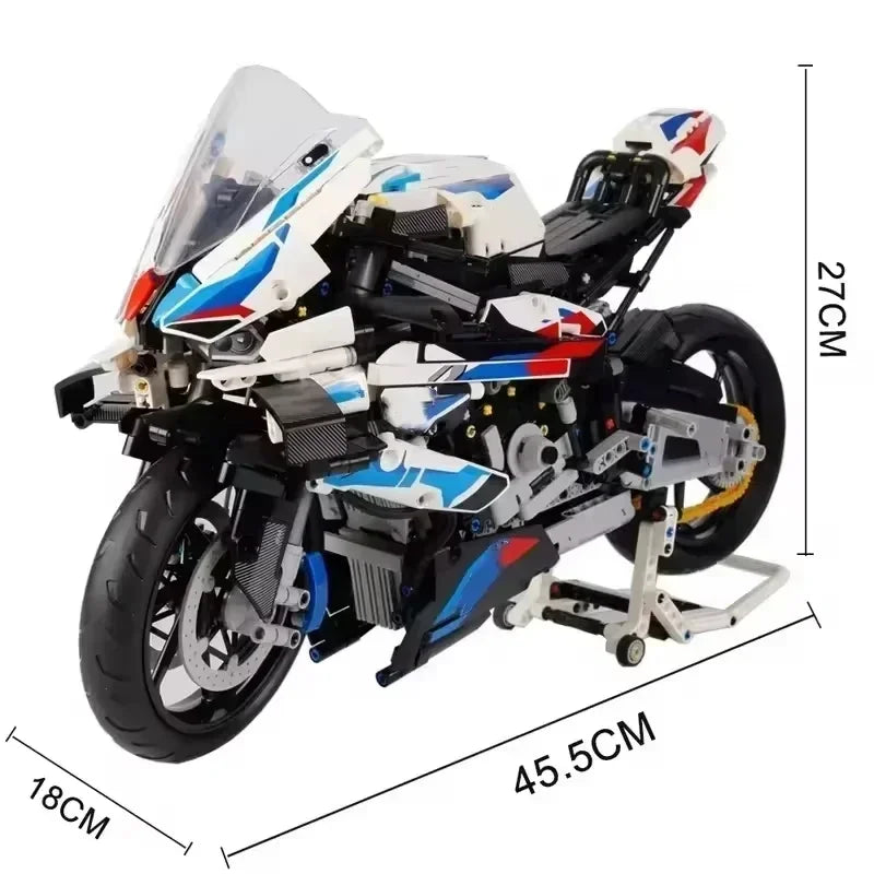 2025 New 1920Pcs 1:5 Motorcycle Building Blocks Toy Set Motorcycle Model Cons... | Henderson Shop