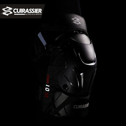 Cuirassier Motorcycle Knee Guards | Reflective - View 6 | Henderson Shop