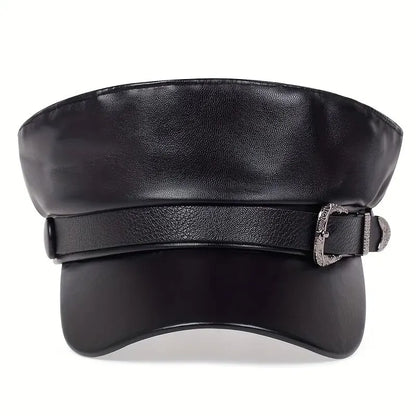 Motorcycle Cap | Leather - View 4 | Henderson Shop