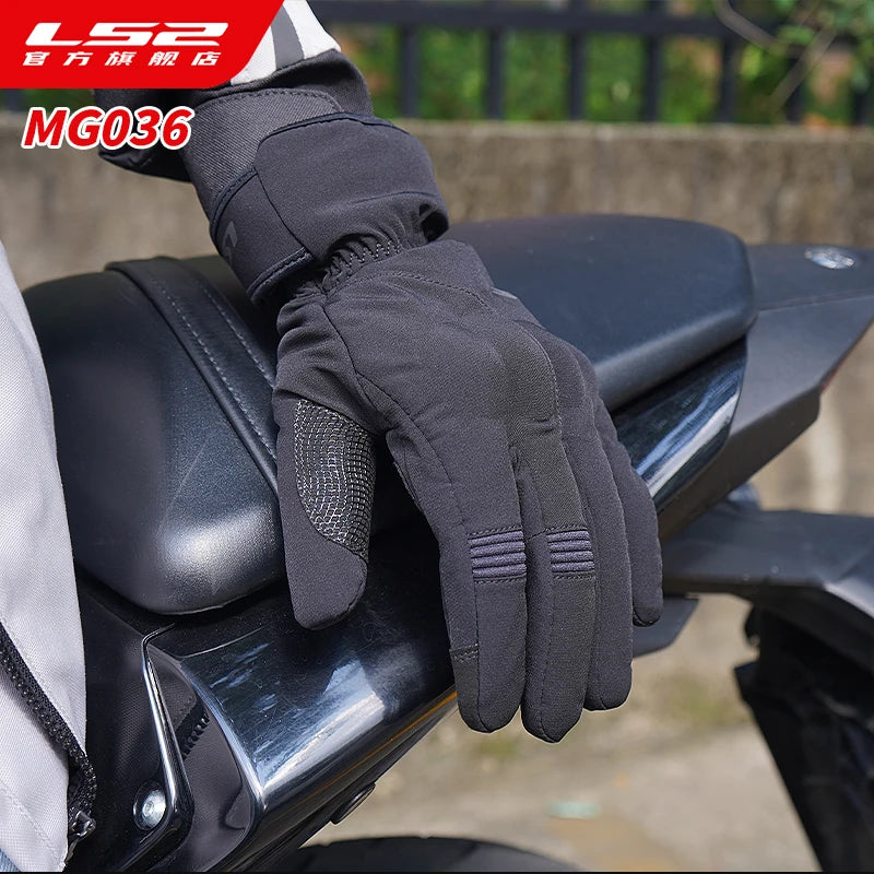 Hendersonshop LS2 URBS II Motorcycle Gloves MG036 Warm Gloves Man For