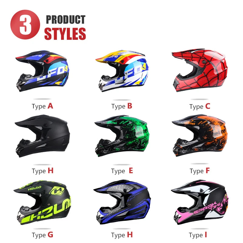Uchoose Motorcycle Helmet - View 3 | Henderson Shop