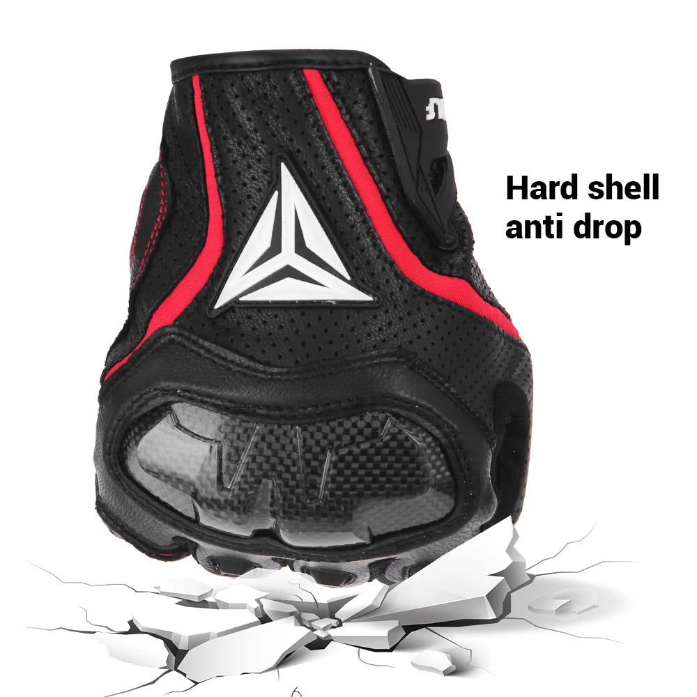 Leather Motorcycle Gloves | Waterproof & Leather - View 2 | Henderson Shop