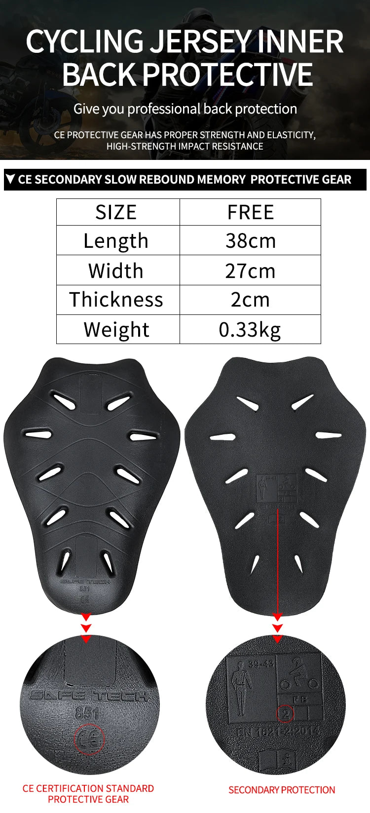 Back Protector - View 10 | Henderson Shop