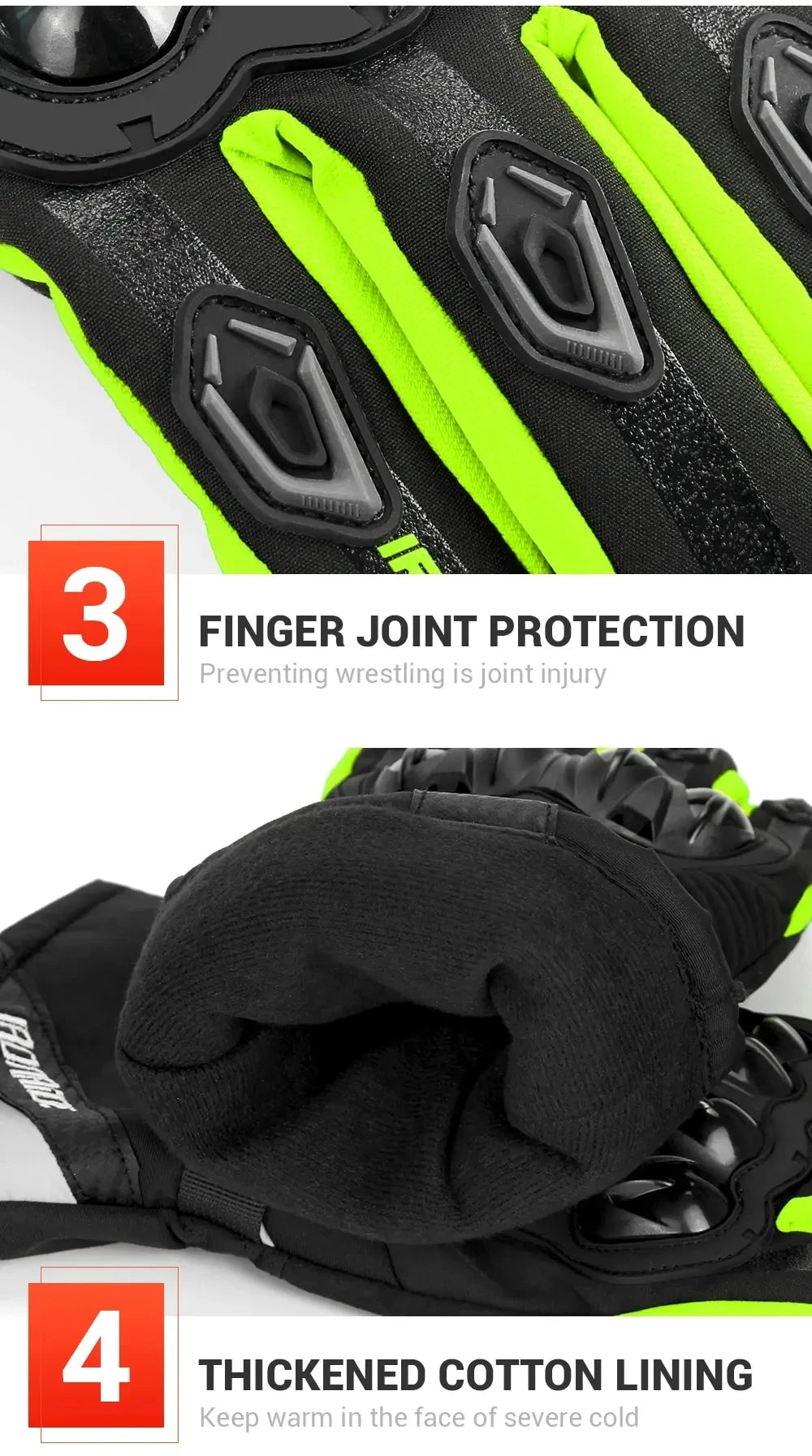 Winter Motorcycle Gloves | Waterproof & Winter - View 25 | Henderson Shop