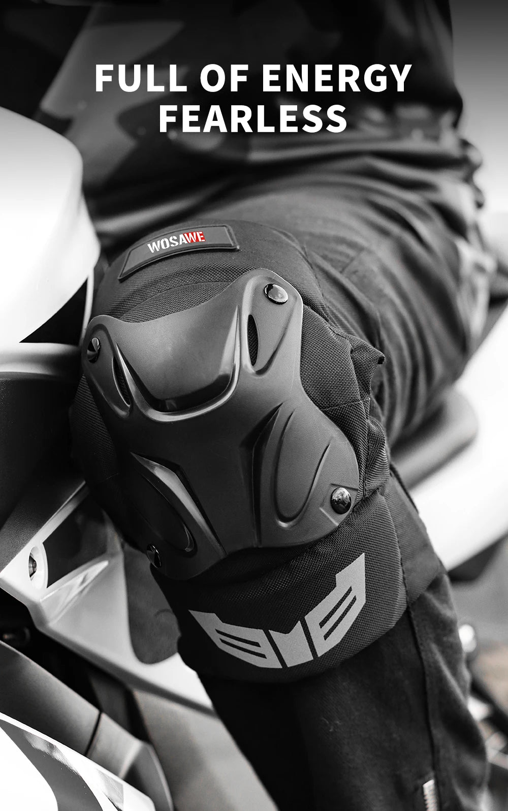 Motorcycle Knee Guards - View 21 | Henderson Shop