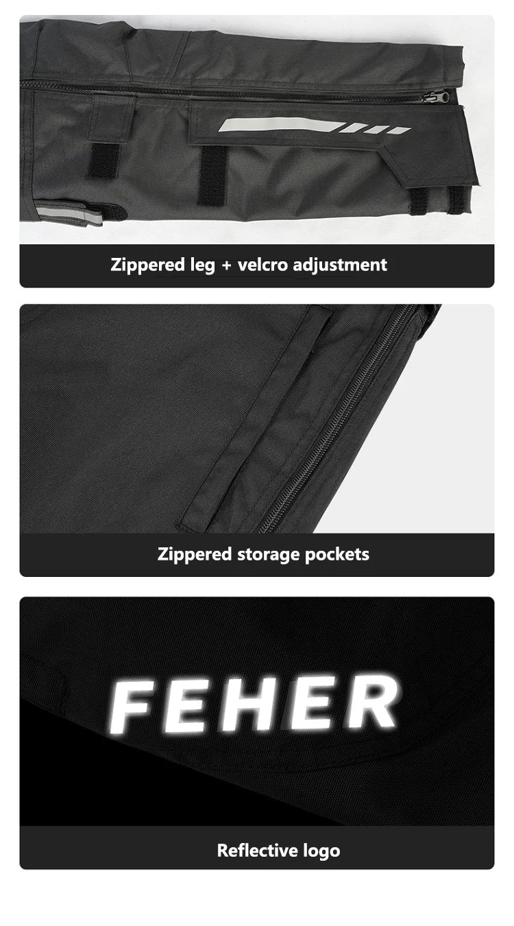 Feher Motorcycle Riding Pants | Waterproof & Winter - View 26 | Henderson Shop