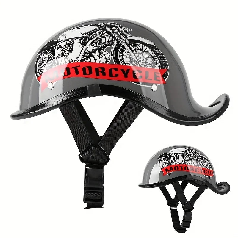 Vintage Half Face Helmet | Summer - View 6 | Henderson Shop