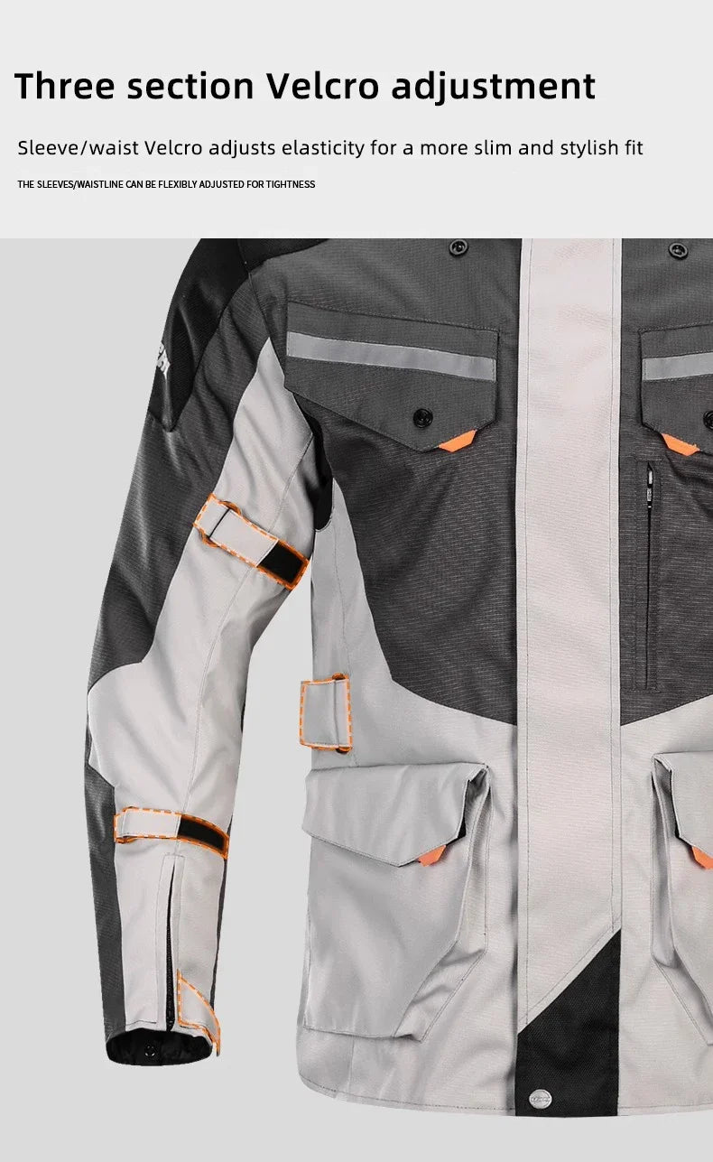 Hendersonshop LYSCHY Motocross Jacket Pants Autumn Winter Waterproof Warm Motorcycle Riding