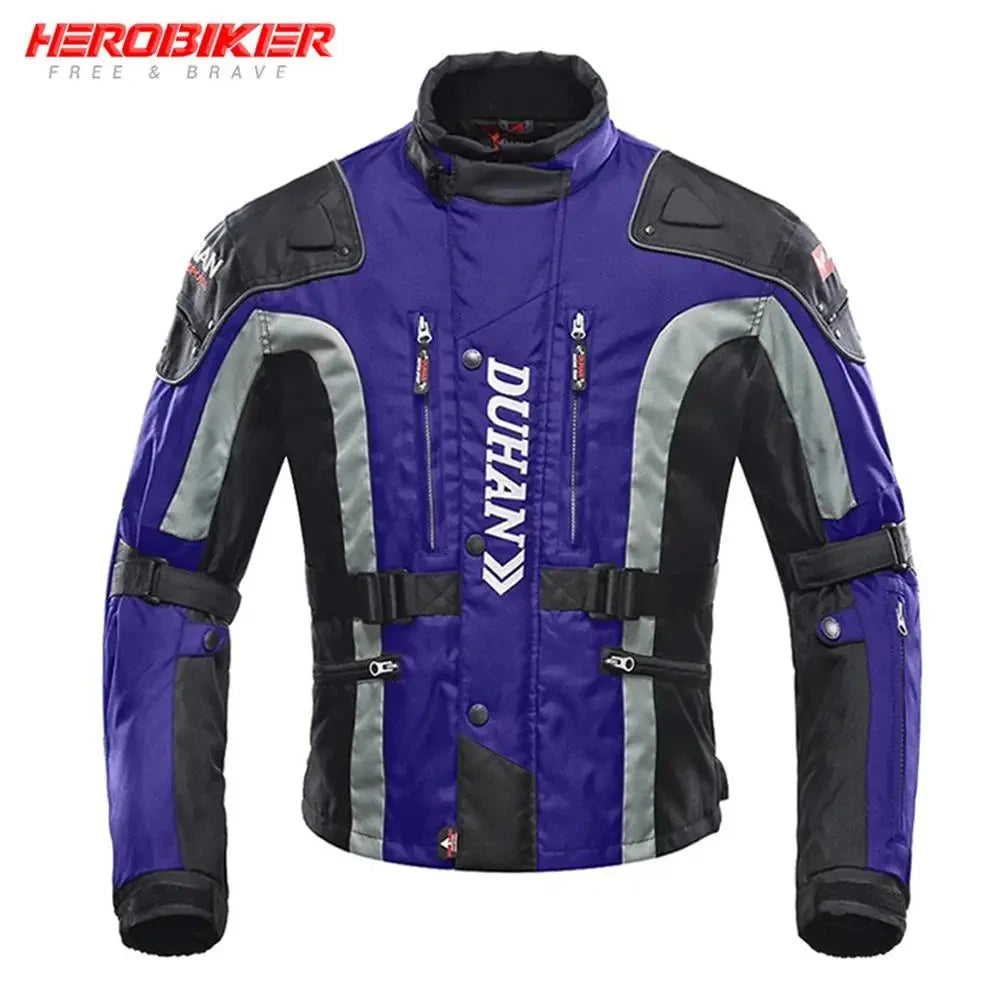 Hendersonshop Motorcycle Jacket Windproof Motocross Jackets Motorcycle Pants Wear-resistant Chaqueta Moto