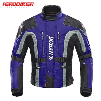 Hendersonshop Motorcycle Jacket Windproof Motocross Jackets Motorcycle Pants Wear-resistant Chaqueta Moto