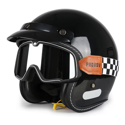 Vintage Half Face Helmet | Breathable - View 25 | Henderson Shop