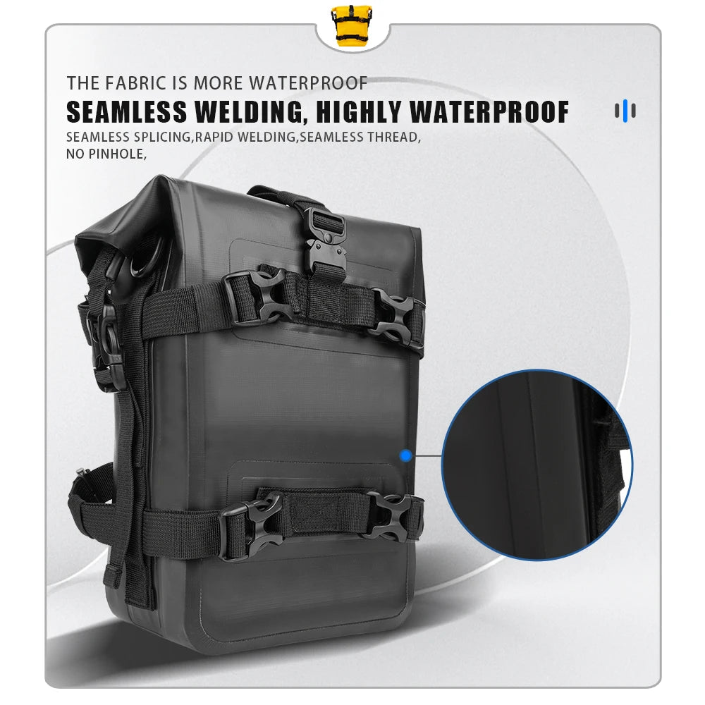 For BMW R1200GS R1250GS ADV For HONDA NC750X CB500X Motorcycle Frame Crash Bars Waterproof Bag Bumper Repair Tool Placement Bag