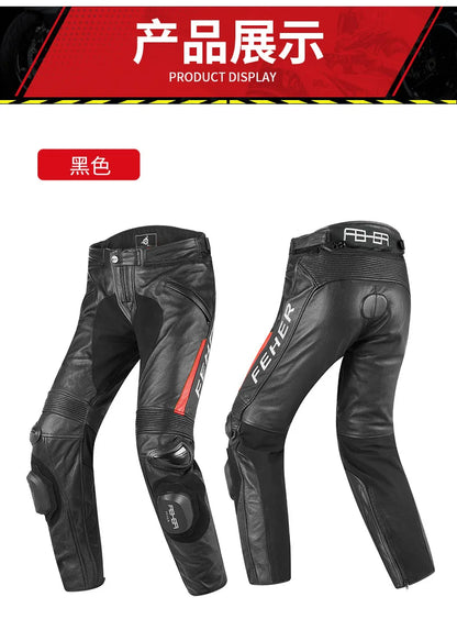 Motorcycle Riding Pants | Waterproof & Leather - View 22 | Henderson Shop