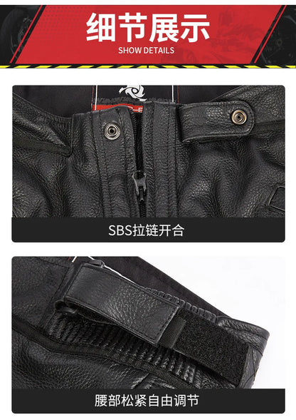 Motorcycle Riding Pants | Waterproof & Leather - View 23 | Henderson Shop