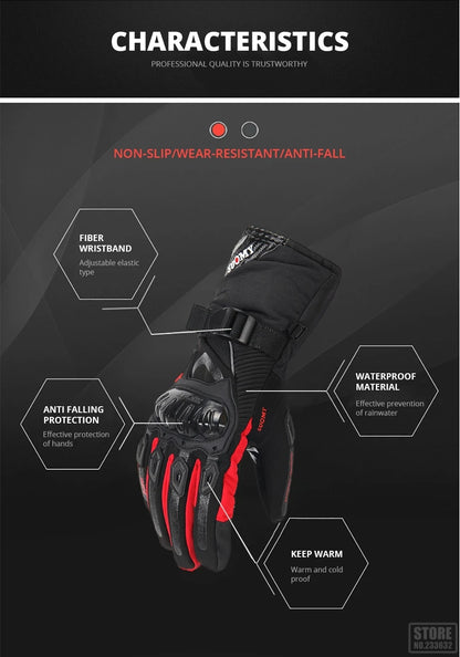 Winter Motorcycle Gloves | Waterproof & Winter - View 18 | Henderson Shop