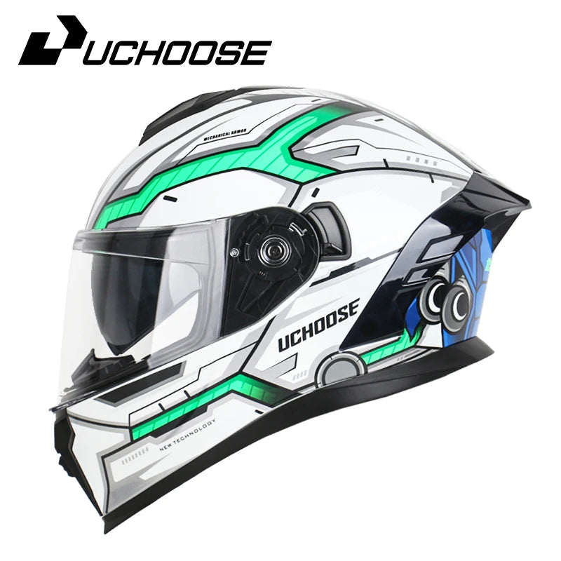 Flip Up Motorcycle Helmet Double Lens Modular Flip Full Face Helmet High Quality DOT Approved Moto Cascos Motociclistas