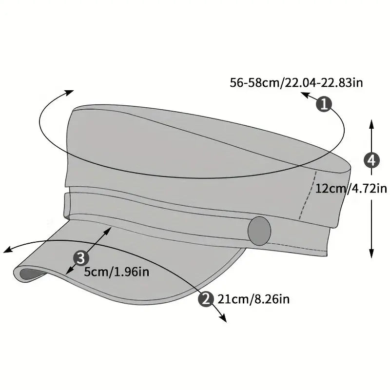 Motorcycle Cap | Leather - View 7 | Henderson Shop