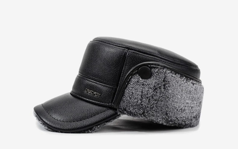 Motorcycle Cap | ECE Certified & Leather - View 13 | Henderson Shop