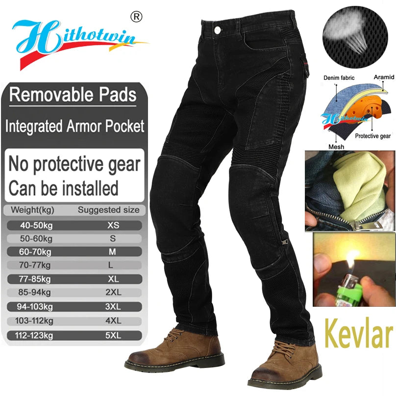 Motorcycle Riding Pants | Summer - View 42 | Henderson Shop