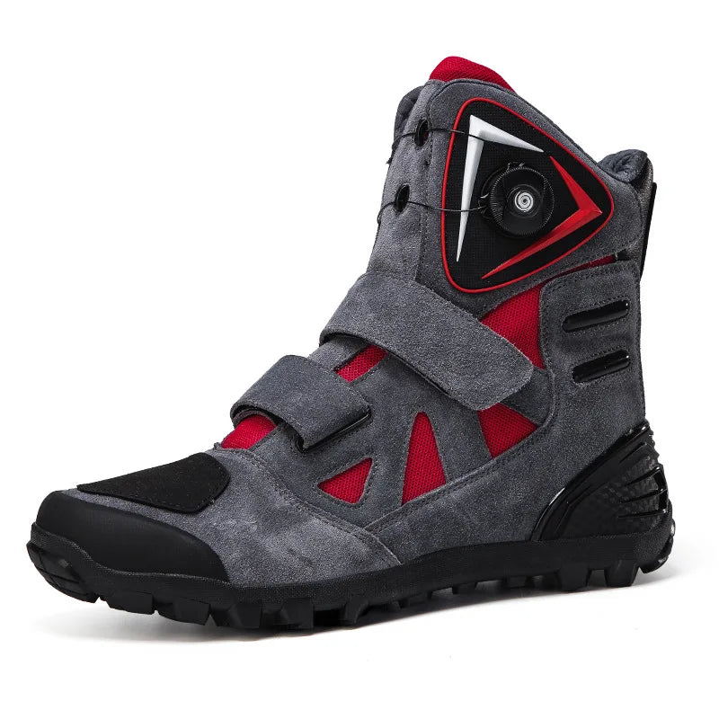 Hendersonshop Motorcycle Boots 2024 New Men Women Motorbike Riding Shoes Breathable