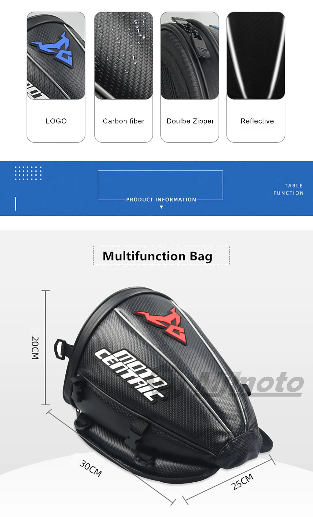 Motorcycle Accessory | Waterproof & Reflective - View 9 | Henderson Shop