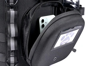 Motorcycle WaterproofLuggage 44L Pet Dog Cat Bag Touring Rear Bags Fits Luggage Rack/Passenger Seat with Sissy Bar Straps