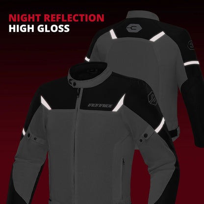 Motorcycle Jacket & Pants Set | Mesh & Breathable - View 2 | Henderson Shop