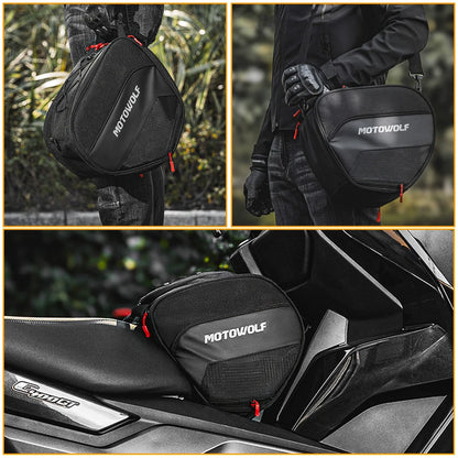 Scooter Tunnel Bag EVA Hard Shell Motorcycle Fuel Tank Bag Pedal Saddle Bag for Yamaha XMAX 125 250 300 400 NMAX 125 155 160