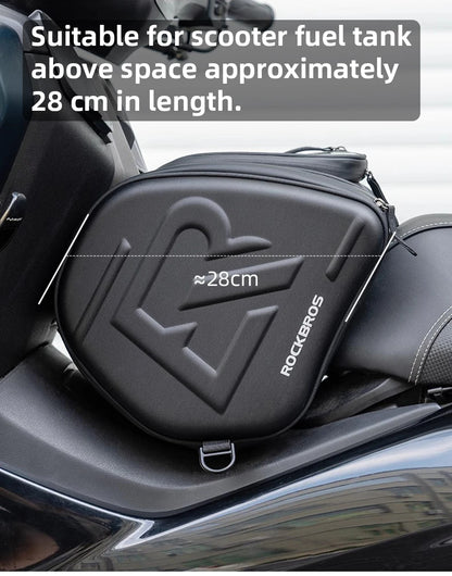 Scooter Tunnel Bag EVA Hard Shell Motorcycle Fuel Tank Bag Pedal Saddle Bag for Yamaha XMAX 125 250 300 400 NMAX 125 155 160