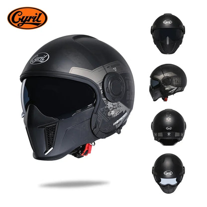 Modular Full Face Helmet | DOT Certified & ECE Certified - View 19 | Henderson Shop