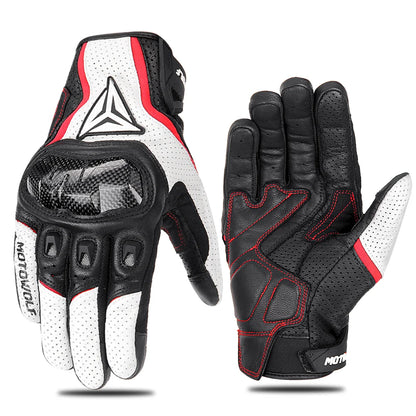 Leather Motorcycle Gloves | Waterproof & Leather - View 16 | Henderson Shop