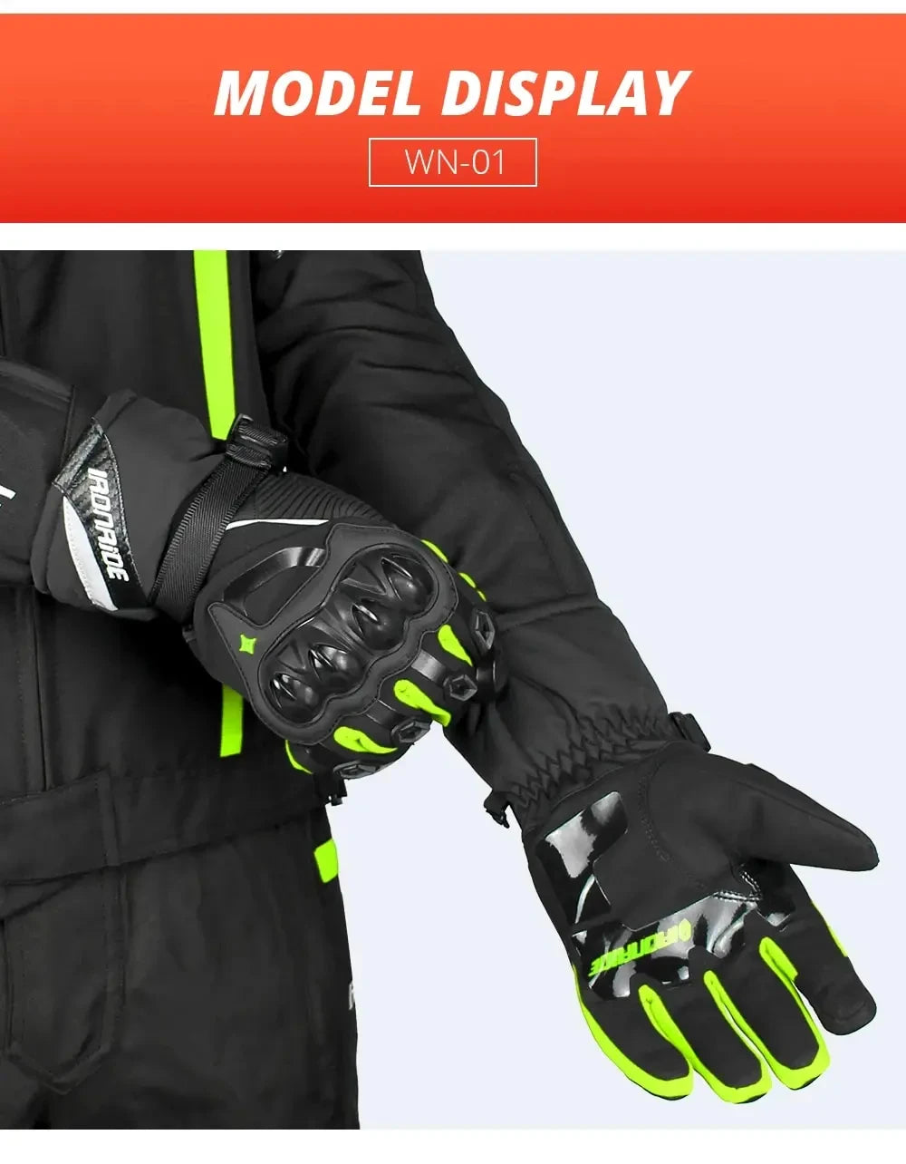 Winter Motorcycle Gloves | Waterproof & Winter - View 21 | Henderson Shop