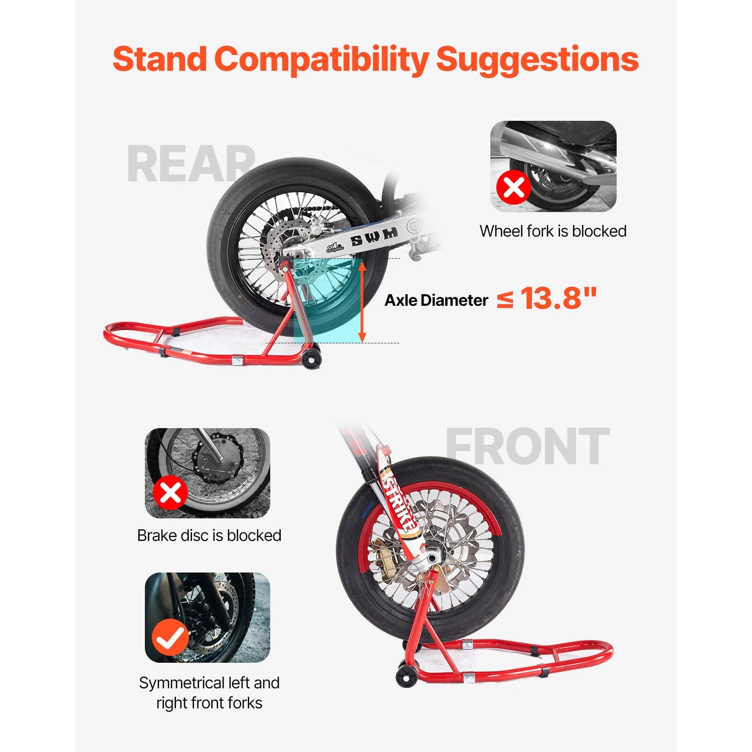 Motorcycle Stand Lift 850lbs - View 4 | Henderson Shop