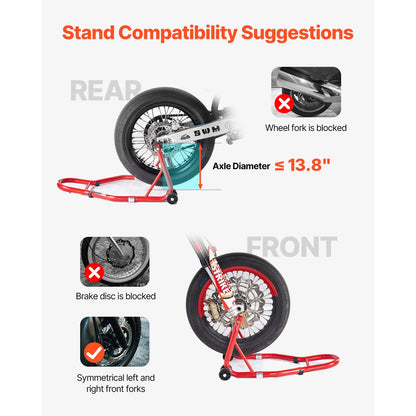 Motorcycle Stand Lift 850lbs - View 4 | Henderson Shop