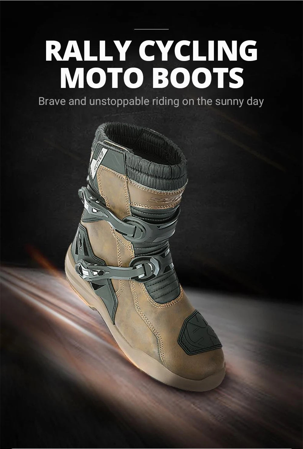 Racing Motorcycle Boots | Waterproof - View 6 | Henderson Shop