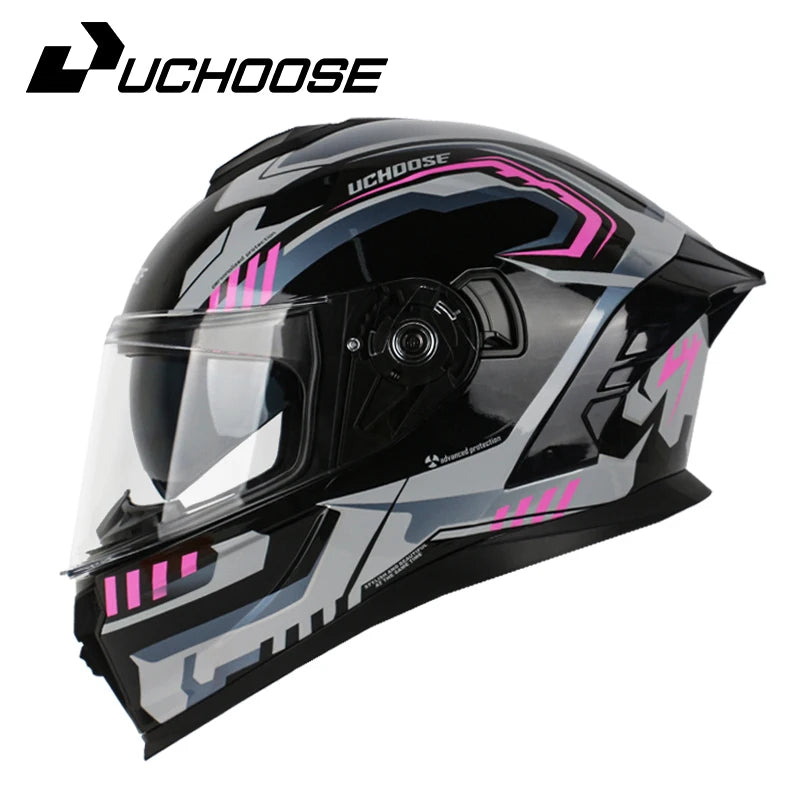 Flip Up Motorcycle Helmet Double Lens Modular Flip Full Face Helmet High Quality DOT Approved Moto Cascos Motociclistas