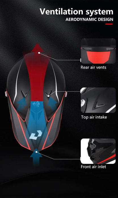 DOT Adult Female Men Helmets Motocross Kask Cross Downhill Soporte Casco Off Road Helmet Racing Classic Motorcycle Enduro