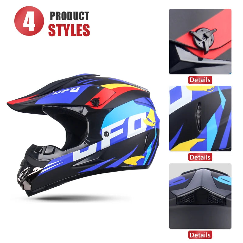 Uchoose Motorcycle Helmet - View 4 | Henderson Shop
