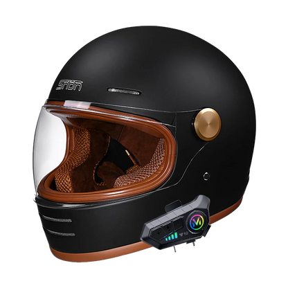 Full Face Motorcycle Helmet | DOT Certified & Bluetooth - View 19 | Henderson Shop