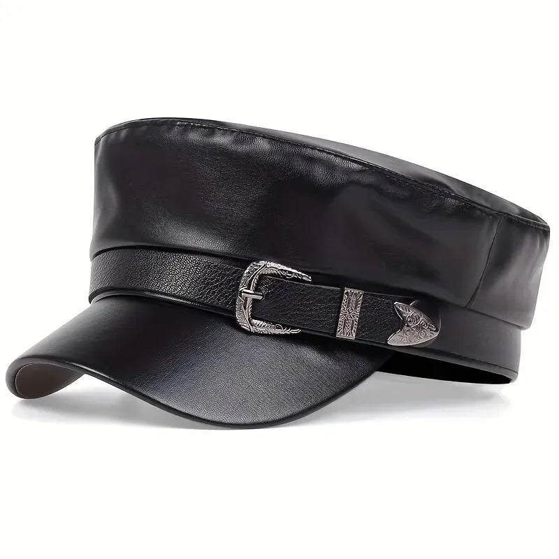 Motorcycle Cap | Leather | Henderson Shop