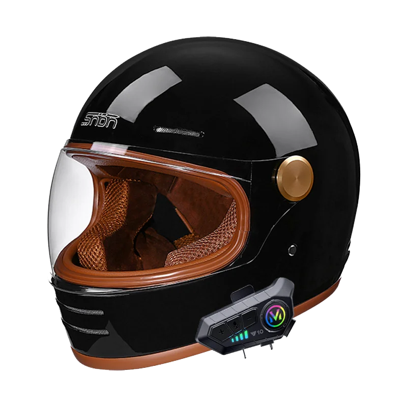 Full Face Motorcycle Helmet | DOT Certified & Bluetooth - View 16 | Henderson Shop