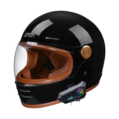 Full Face Motorcycle Helmet | DOT Certified & Bluetooth - View 16 | Henderson Shop
