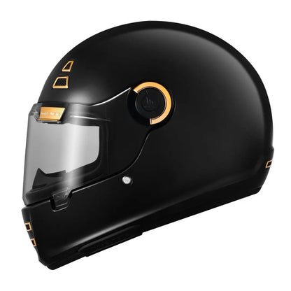 Motorcycle Retro Mt Helmet Spain Jarama Single Visor Dual D-Ring Buckle | Henderson Shop