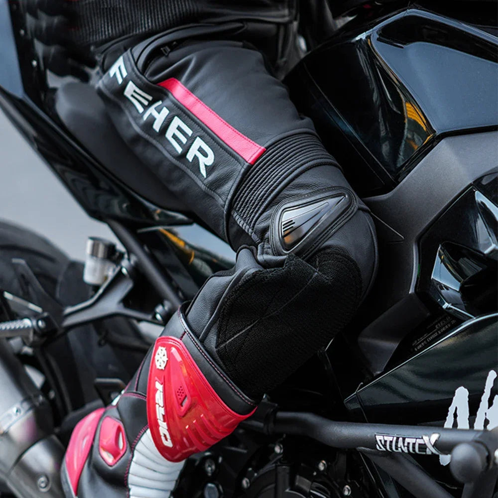 Motorcycle Riding Pants | Waterproof & Leather - View 5 | Henderson Shop