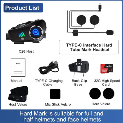Bluetooth Motorcycle Intercom | Bluetooth - View 22 | Henderson Shop