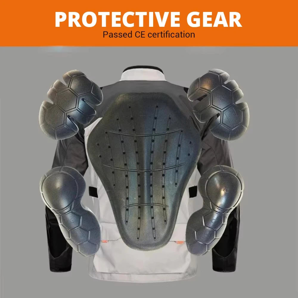 Motorcycle Jacket Pants Suit Waterproof Men Motorbike Riding Moto Jacket Prot... | Henderson Shop