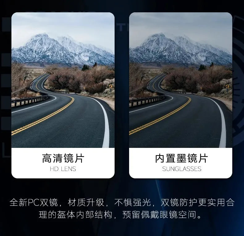 Hendersonshop Original LS2 FF345 Motorcycle Helmet Flip Up Full Face Casque