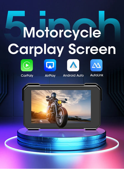 Jansite Motorcycle GPS Navigator | Waterproof & CarPlay - View 9 | Henderson Shop
