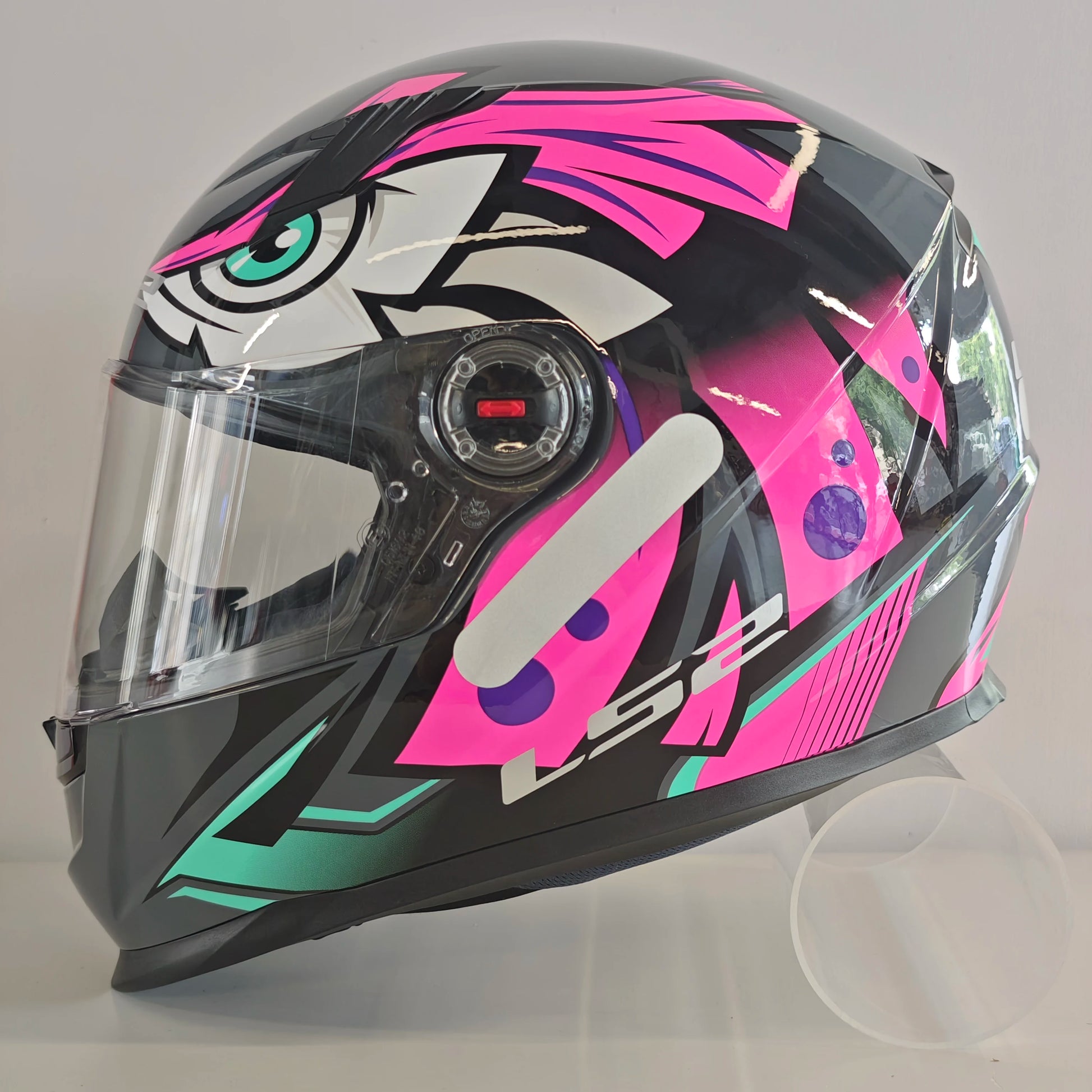 Hendersonshop LS2 Draze Full Face Capacete Masculino For women ls2 FF358